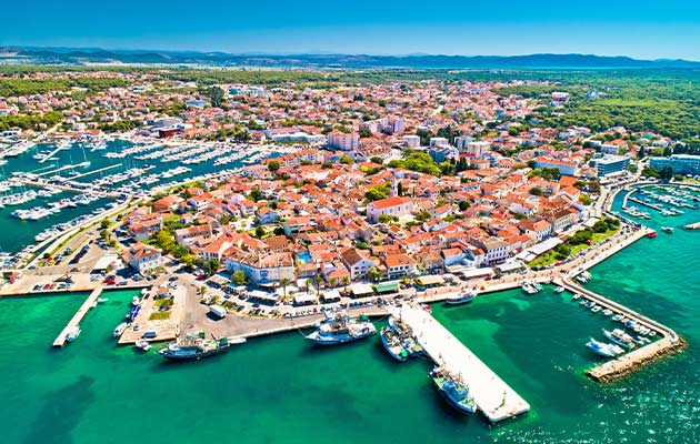 Split airport to Biograd na Moru transfer